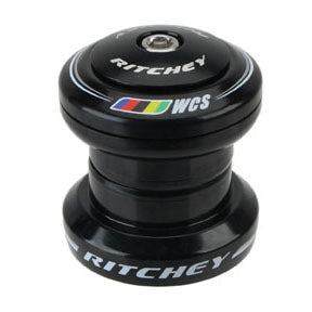 Ritchey WCS Logic 1-1/8" Threadless Headset: EC34/28.6 EC34/30 Black
