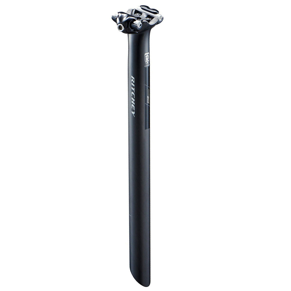 Ritchey WCS Carbon 1-Bolt Seatpost: 27.2 350mm 0 Offset Black