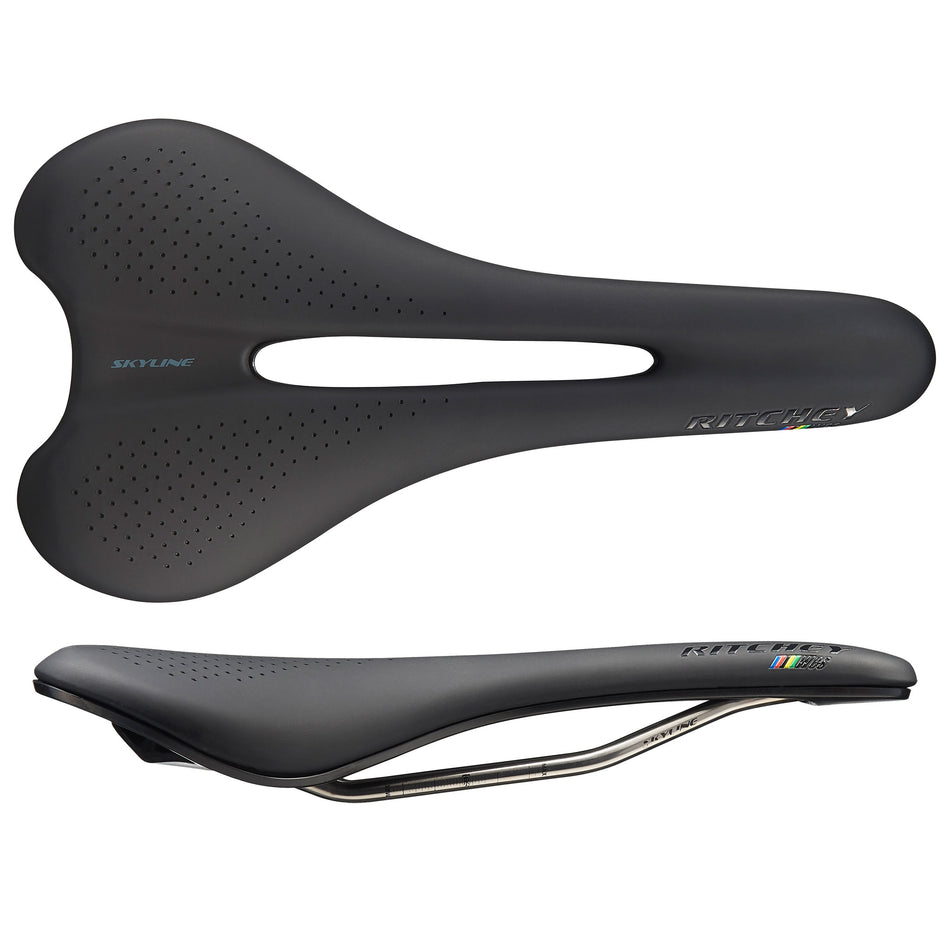 Ritchey WCS Skyline Saddle - Stainless Steel Black