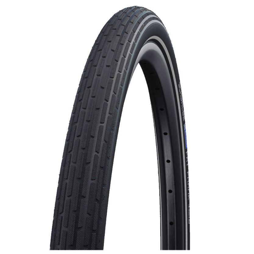 Schwalbe Fat Frank Tire - 26 x 2.35 Clincher Wire BLK/Reflective Active Line