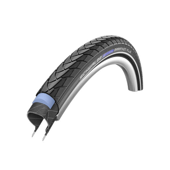 Schwalbe Marathon Plus Tire - 26 x 1.5 Clincher Wire BLK/Reflective Performance Line