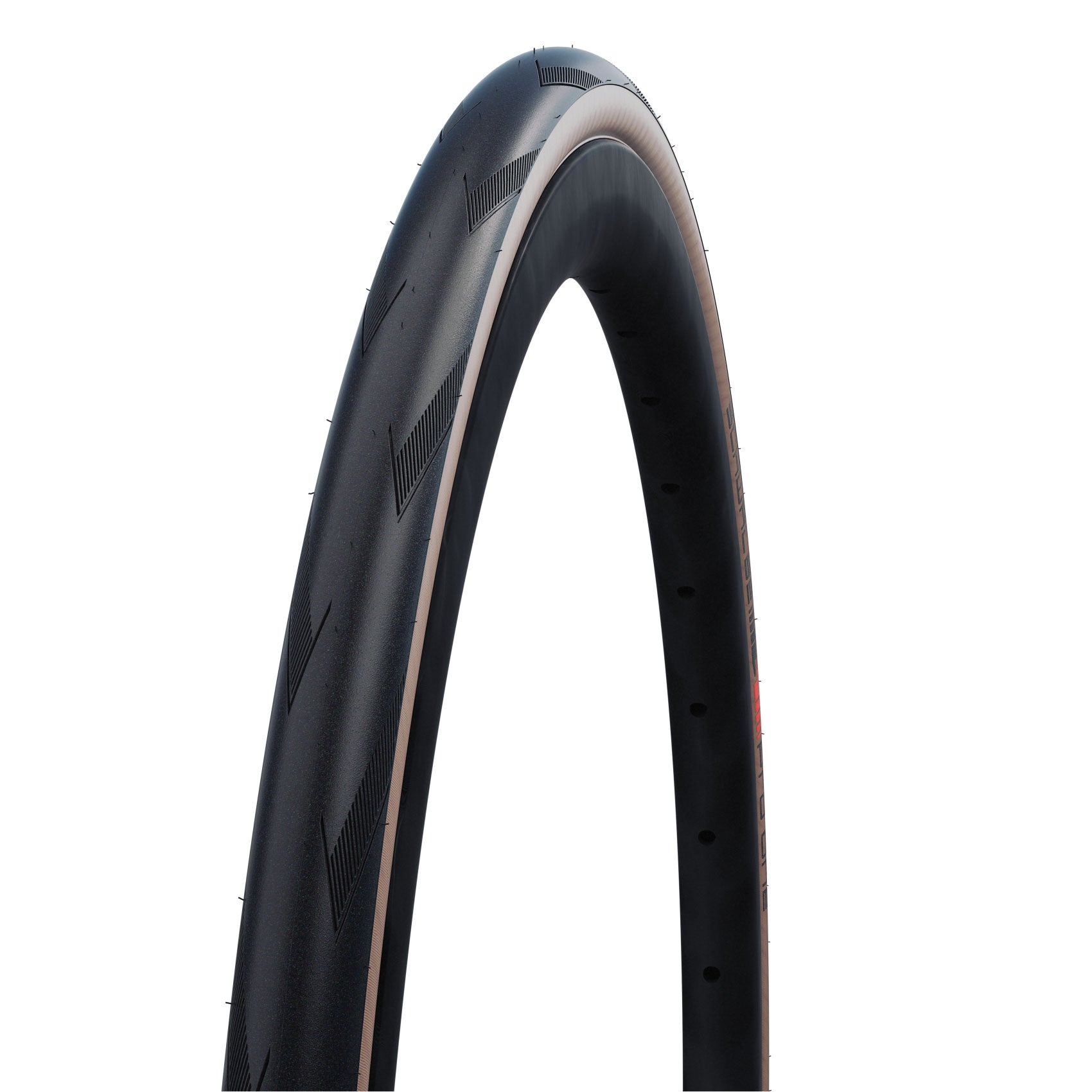 Schwalbe Pro One Tire - 700 x 28 Tubeless Folding BLK/Transparent Evolution Super Race Addix Race V-Guard