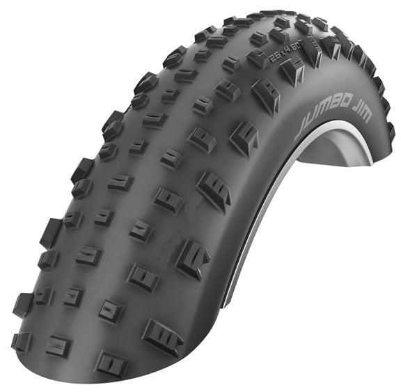 Schwalbe Jumbo Jim Tire - 26 x 4.4 Tubeless Folding BLK Evolution Super Ground Addix SpeedGrip