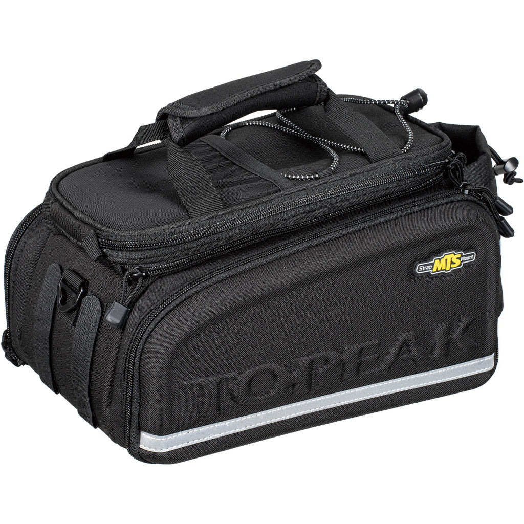 Topeak MTS Trunk Bag DXP Rack Bag Expandable Panniers - Strap Mount BLK