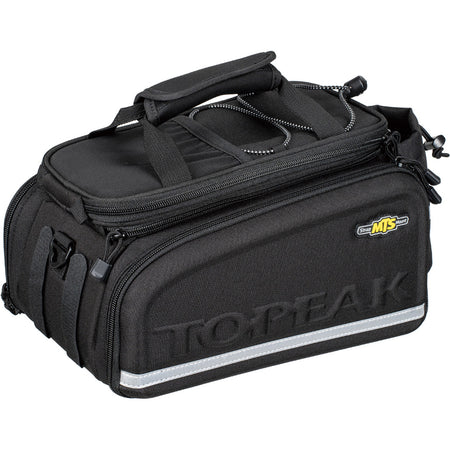 Topeak MTS Trunk Bag DXP Rack Bag Expandable Panniers - Strap Mount BLK