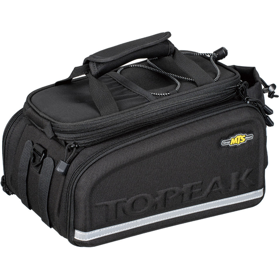 Topeak MTS Trunk Bag DXP Rack Bag Expandable Panniers - Strap Mount BLK