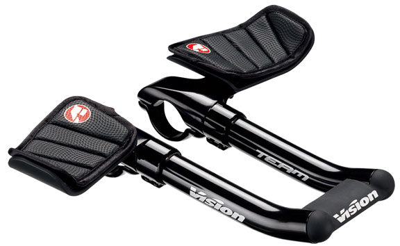 Vision Team Mini Clip On Aero Bars Black