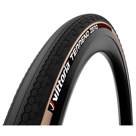Vittoria Terreno Zero Tire - 700 x 47 Tubeless Folding Black/Tan TNT G2.0