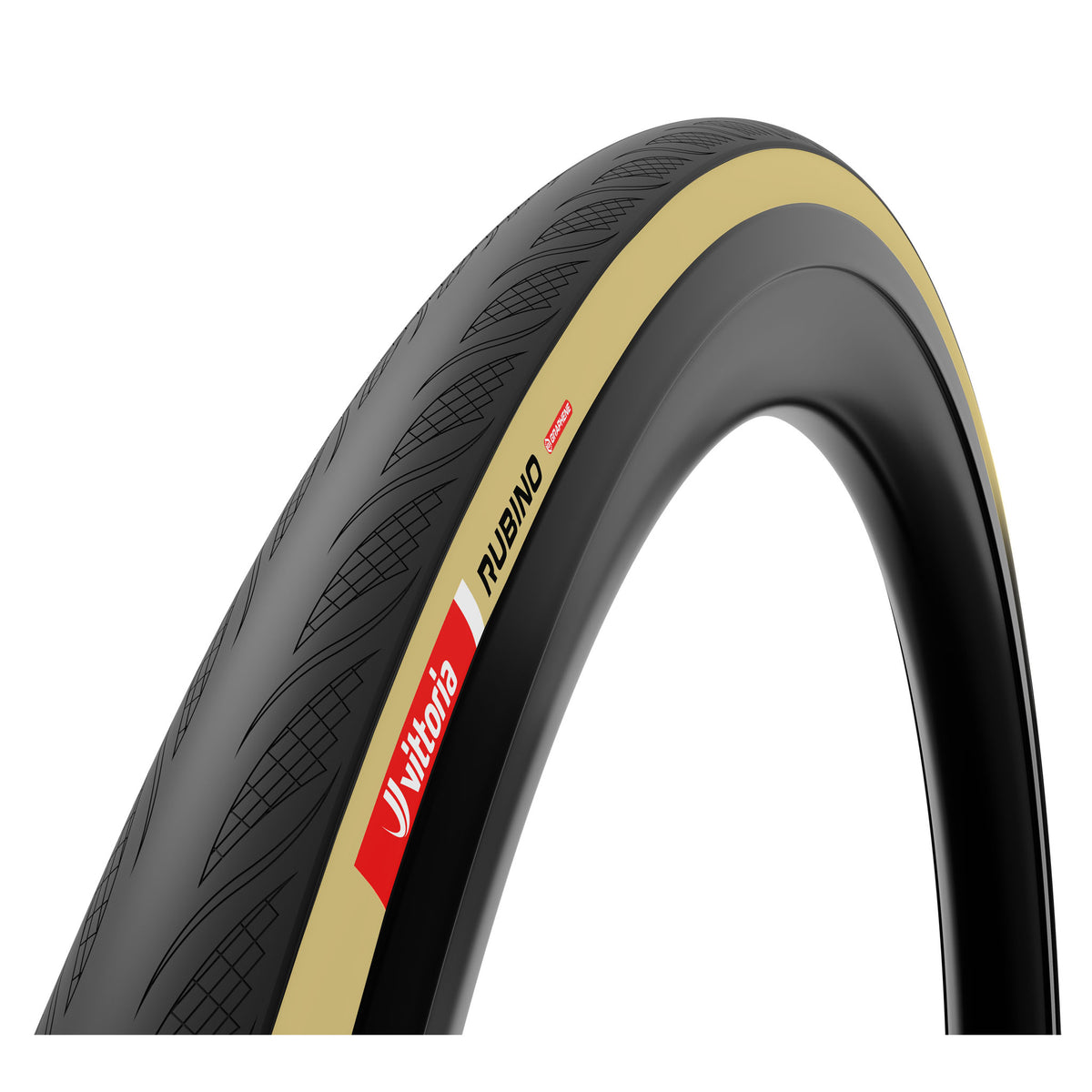Vittoria Rubino V Tire - 700 x 28 Clincher Folding BLK/Tan 1C Graphene + Silica G2.0