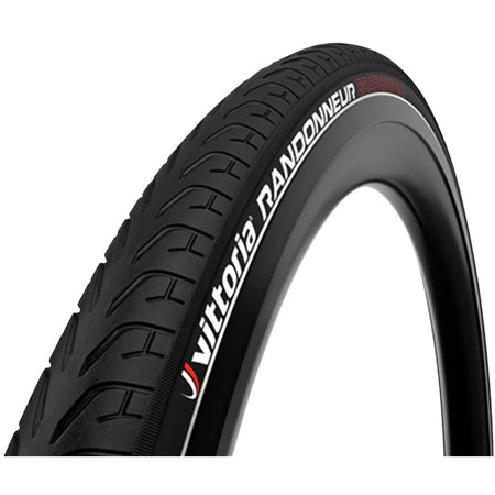 Vittoria Randonneur Reflect Tire - 700 x 28 Clincher Wire Black