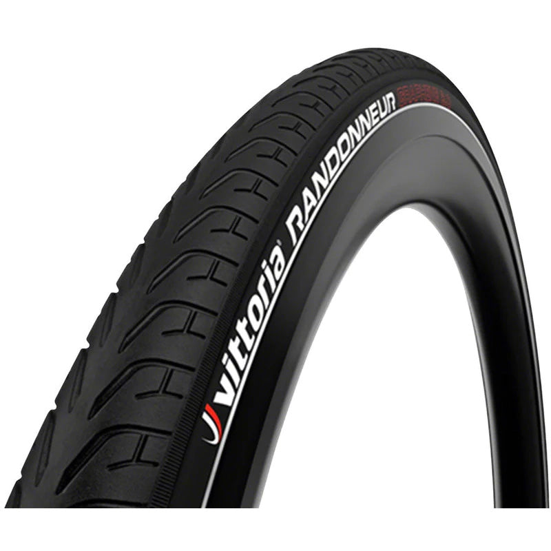 Vittoria Randonneur Reflect Tire - 700 x 28 Clincher Wire Black