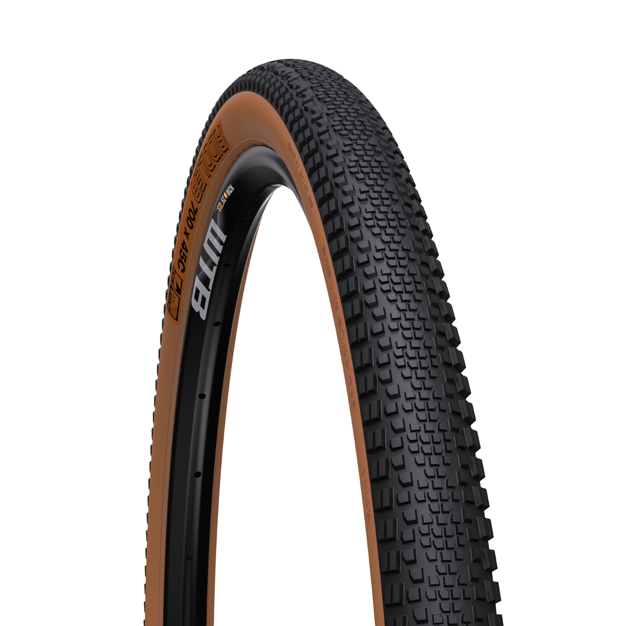 WTB Riddler Tire - 700 x 45 TCS Tubeless Folding BLK Light/Fast Rolling Dual DNA SG