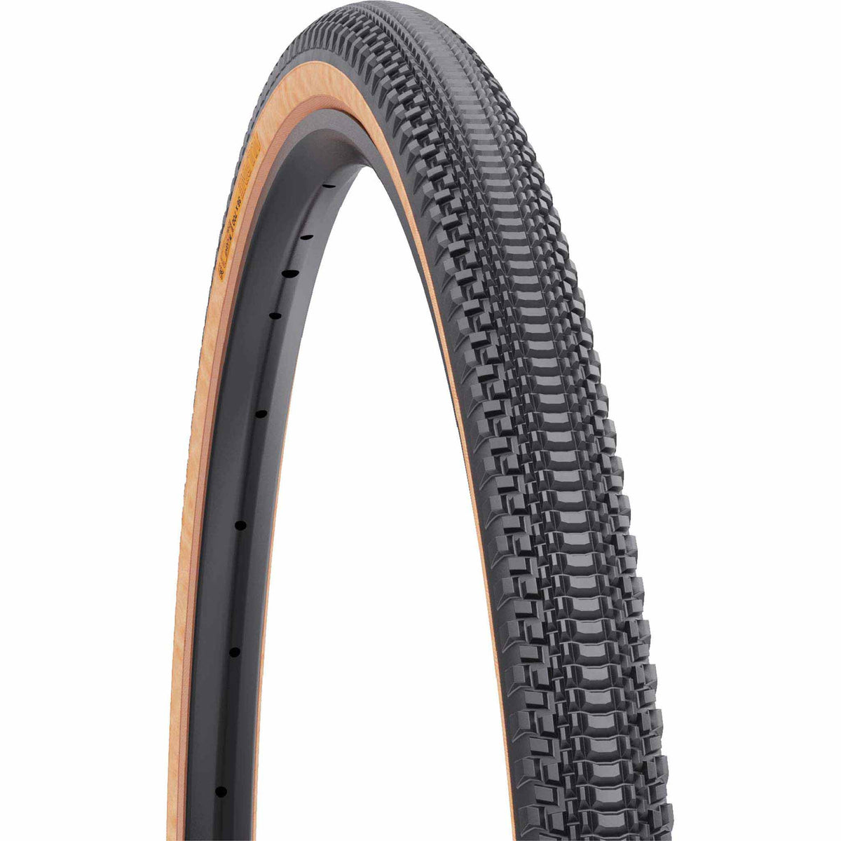 WTB Vulpine Tire - 700 x 40 TCS Tubeless Folding BLK/Tan Light/Fast Rolling Dual DNA SG