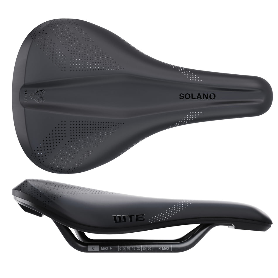 WTB Solano Saddle - Carbon Black Medium Fusion Form