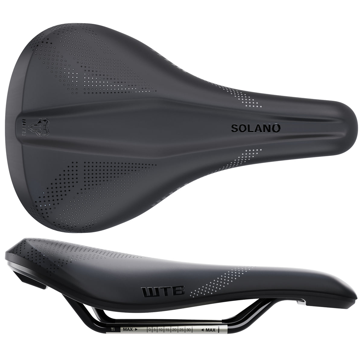 WTB Solano Saddle - Titanium Black Medium Fusion Form