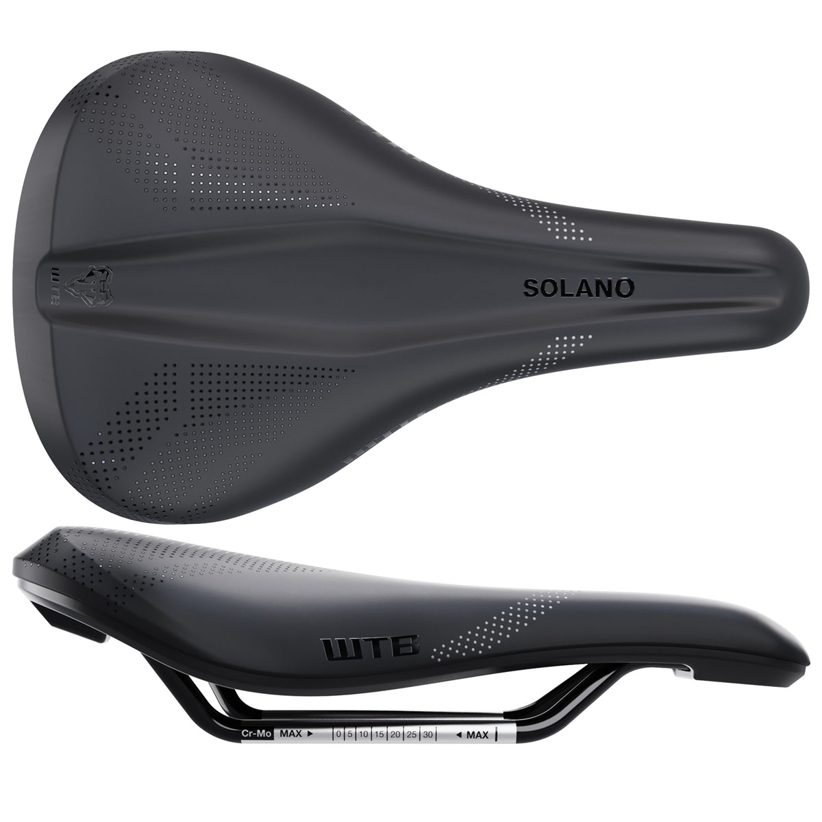 WTB Solano Saddle - Chromoly Black Medium Fusion Form