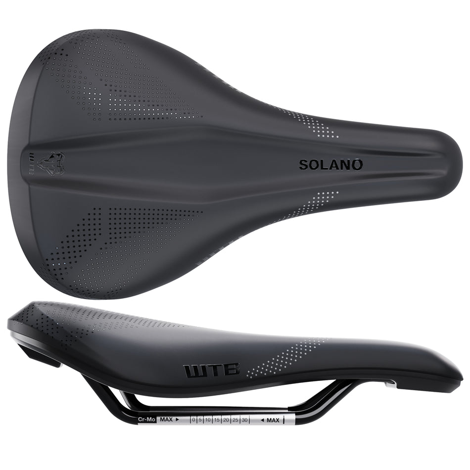 WTB Solano Saddle - Chromoly Black Medium Fusion Form