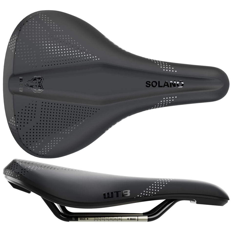 WTB Solano Saddle - Titanium Black Wide Fusion Form