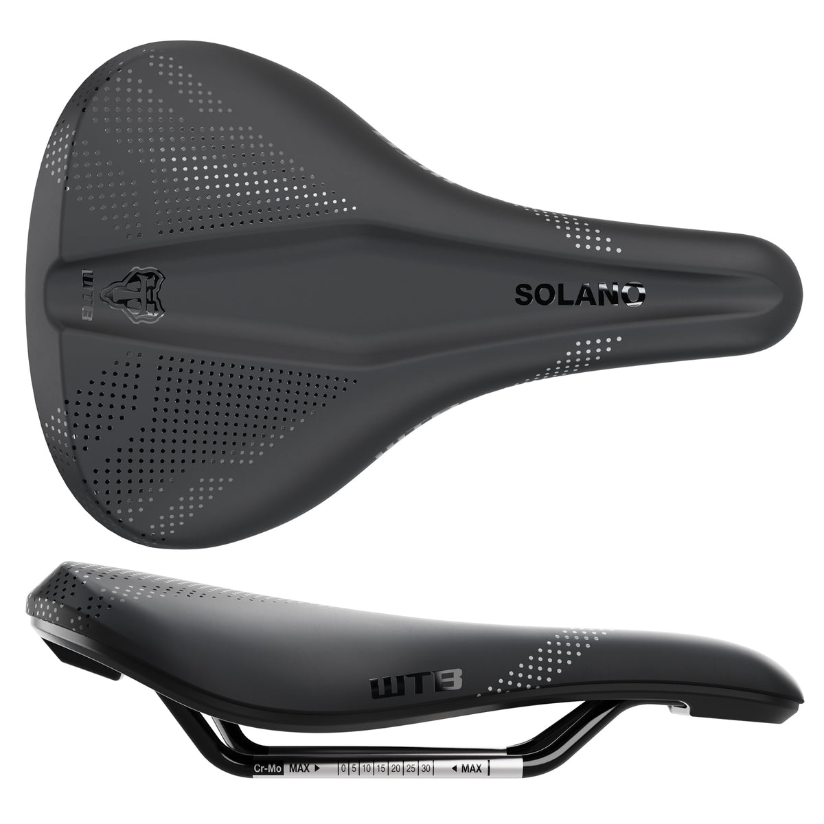 WTB Solano Saddle - Chromoly Black Wide Fusion Form