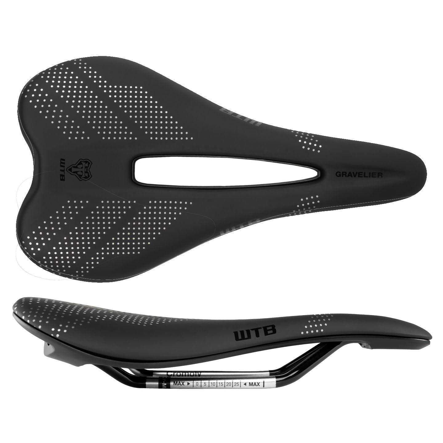 WTB Gravelier Saddle - Black Chromoly