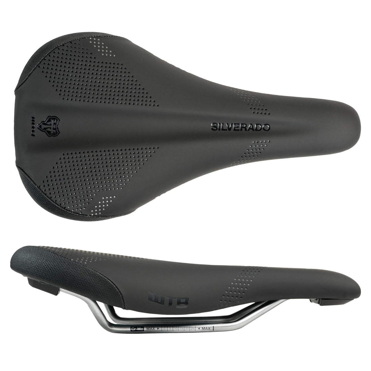 WTB Silverado 265 Saddle - Chromoly Black Medium