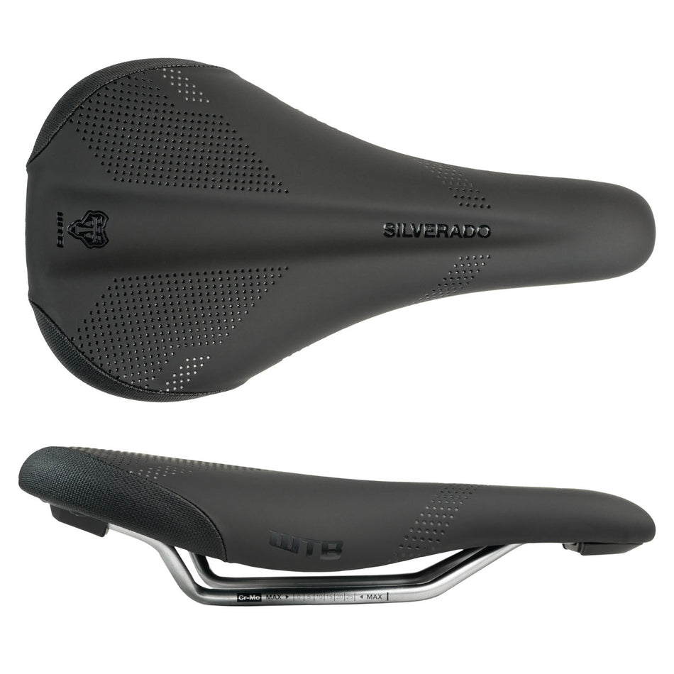 WTB Silverado 265 Saddle - Chromoly Black Medium