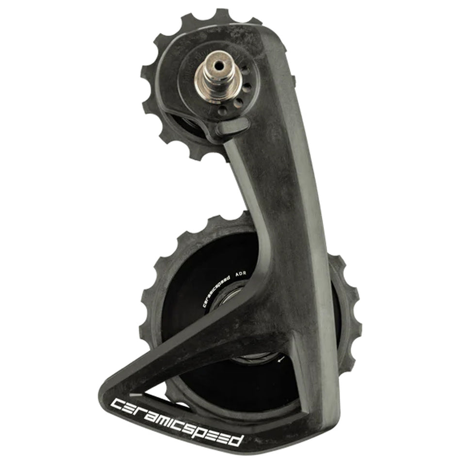CeramicSpeed OSPW RS Alpha Pulley Wheel System Shimano Dura-Ace 9250/Ultegra 8150  - ALPHA Aluminum Pulley Carbon Cage BLK